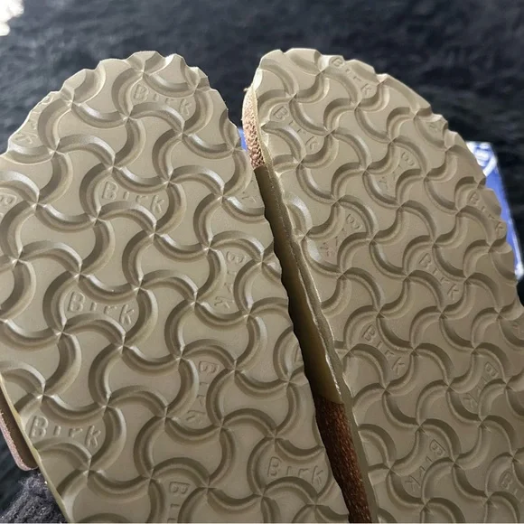 BIRKENSTOCK Madrid big buckle green gold sandals shoes women’s eur 39 new - Picture 6 of 7